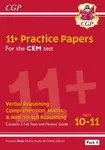 11+ CEM Practice Papers: Ages 10-11 - Pack 4 (with Parents' Guide & Online Edition) - CGP Books