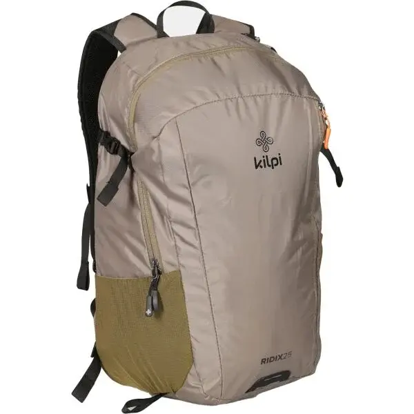 KILPI RIDIX 25 Ultraľahký turistický ruksak, khaki, veľkosť