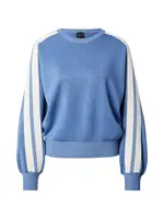 PINKO Sveter 'INONDAZIONE MAGLIA'  svetlomodrá / biela