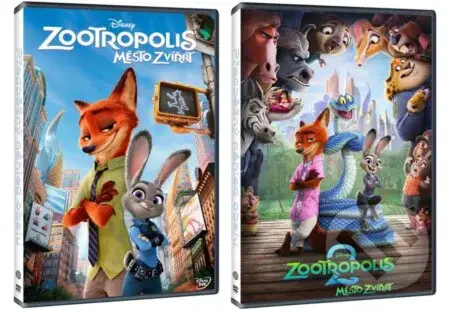 Zootropolis: Město zvířat kolekce 1.+2. kolekce 2DVD - film z kategorie Animované pohádky