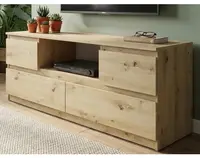 TV skříňka Carlos, dub artisan, šířka 140 cm