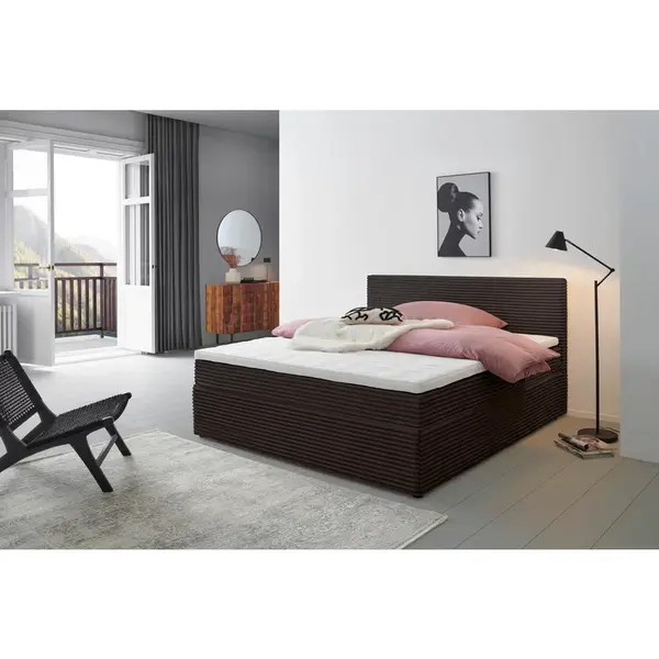 Livetastic AMERICKÁ POSTEL, 160/200 cm, hnědá