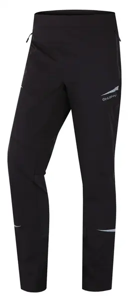 Husky Kalopy M L, black Pánské softshellové kalhoty
