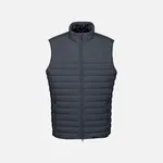 Dark Blue Men's Quilted Jacket Geox Warrens - Mens