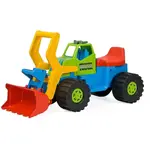 BAYO BAGR NAKLADAČ Dětské odrážedlo, modrá, velikost