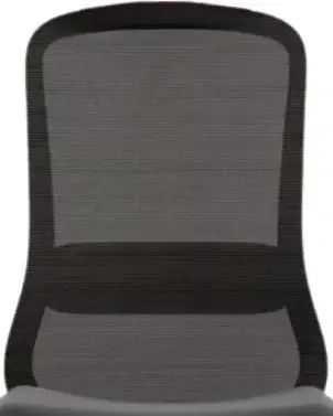 MERCURY Opěrák pro židli BESSEL černý plast, černá