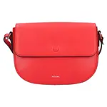 Kožená dámská crosbody kabelka Katana Amálie - červená