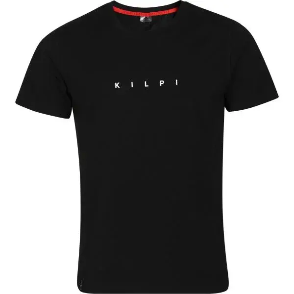 KILPI SPACER Pánské bavlněné tričko, černá, velikost