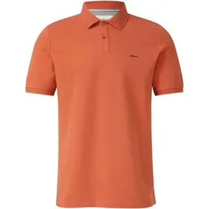 s.Oliver RL POLO SHIRT NOOS Pánske polo tričko, oranžová, veľkosť XXXL