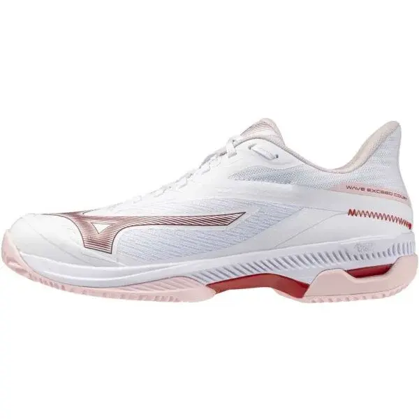Mizuno WAVE EXCEED COURT CC W Dámska tenisová obuv, biela, veľkosť 40