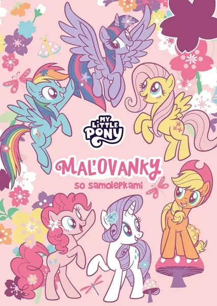 My Little Pony - Maľovanky so samolepkami