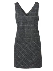 KOROSHI Šaty  sivá / čierna