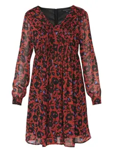KOROSHI Šaty  modrá / červená / čierna