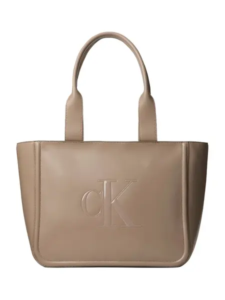 Calvin Klein Shopper  tmavošedá