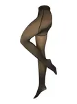 MAGIC Bodyfashion Pančuchy  čierna
