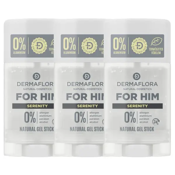 DERMAFLORA FOR HIM dezodorant gél SERENITY 3KS