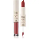 MUA Makeup Academy Multi Lip Nude Edition dlhotrvajúci rúž a lesk na pery duo odtieň Soleil 3.2 g