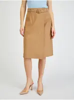 Orsay Hnědá dámská sukně - Dámské