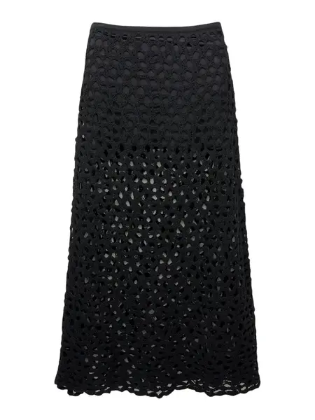 Pull&Bear Sukňa  čierna