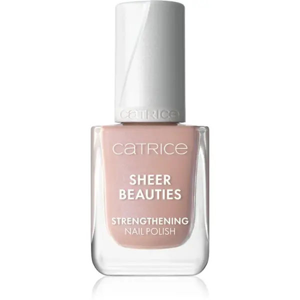 Catrice Sheer Beauties Strengthening Nail Polish posilující lak na nehty odstín 060 Nudie Beautie 10.5 ml