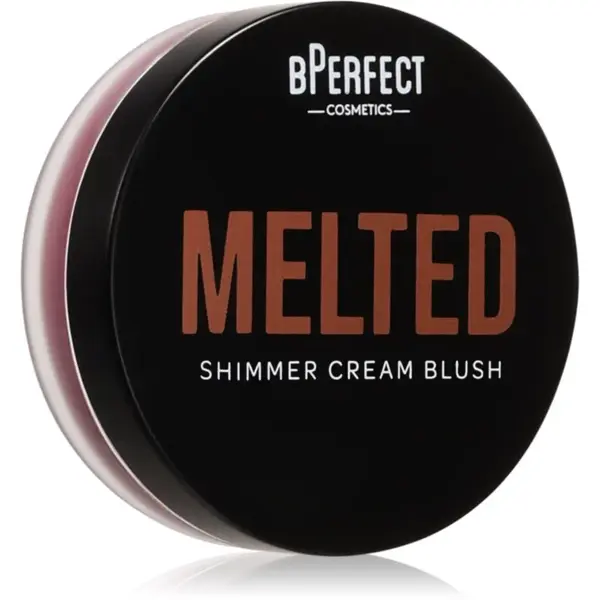 BPerfect Melted Cream Blush krémová lícenka odtieň Raspberry Rose 7.5 g