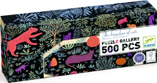 Puzzle Království koček - 500 pcs