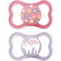 MAM Supreme Double Box 6+ months cumlík Pink/ Purple 2 ks