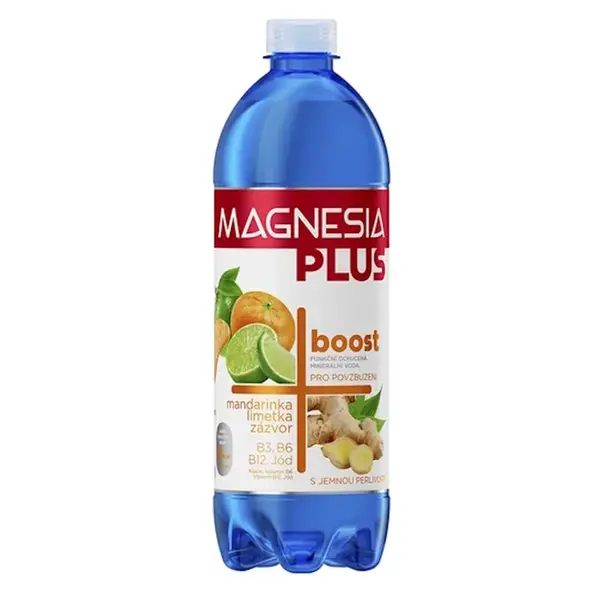 MAGNESIA Plus boost mandarinka limetka zázvor 700 ml