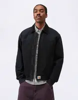 Carhartt WIP OG Santa Fe Jacket Black/Black grind wash S