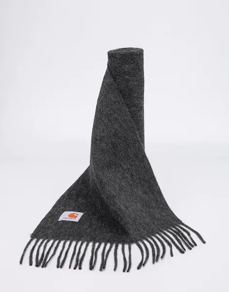 Carhartt WIP Clan Scarf Dark Grey Heather