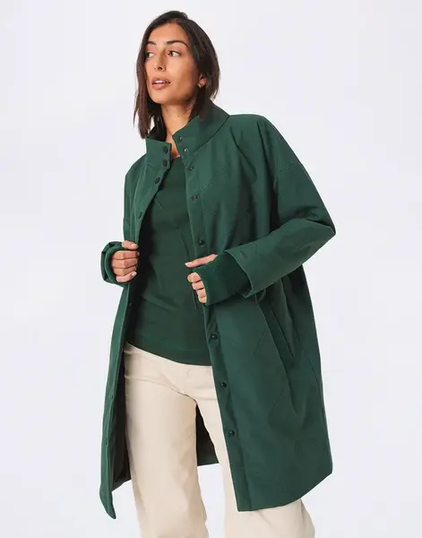 SKFK Brigita Cout F25G9 DARK GREEN 38