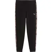 Puma ESSENTIALS GRAPHIC ANIMAL COMFORT PANTS TR CL Dámske tepláky, čierna, veľkosť