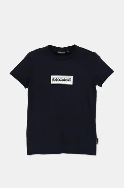 Dětské bavlněné tričko Napapijri S-CHAMOIS SS