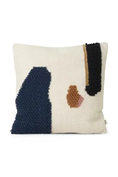 Dekorativní vlněný polštář ferm LIVING Loop