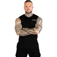 GymBeam TRN Pánské tílko, černá, velikost