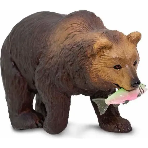 Safari® Medvěd grizzly s rybou