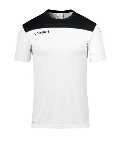UHLSPORT Funkčné tričko  čierna / biela