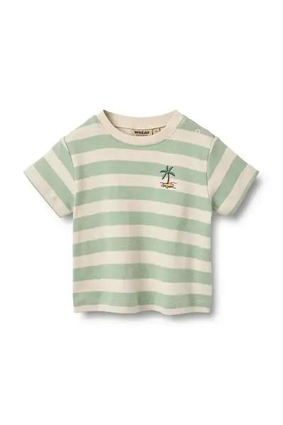 Dětské bavlněné tričko Wheat