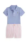 Dětská bavlněná souprava Polo Ralph Lauren