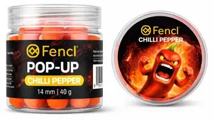 Fencl plovoucí boilie pop up chilli pepper 40 g 14 mm