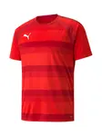 PUMA Dres  červená / tmavočervená / biela