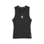 PUMA Funkčné tričko 'Hoops Team'  čierna / biela