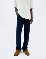 Thinking MU Dark Clean Denim David Pants DENIM 46