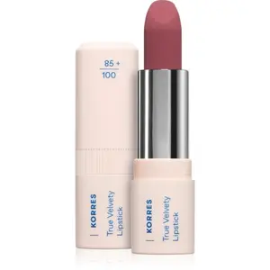 Korres True Velvety Lipstick krémový rúž so saténovým finišom odtieň Plum Rose 3 g