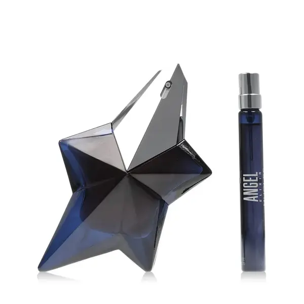 Mugler Angel Elixir EDP plnitelný 50 ml + EDP MINI plnitelný 10 ml W (Cover with Purple Star)