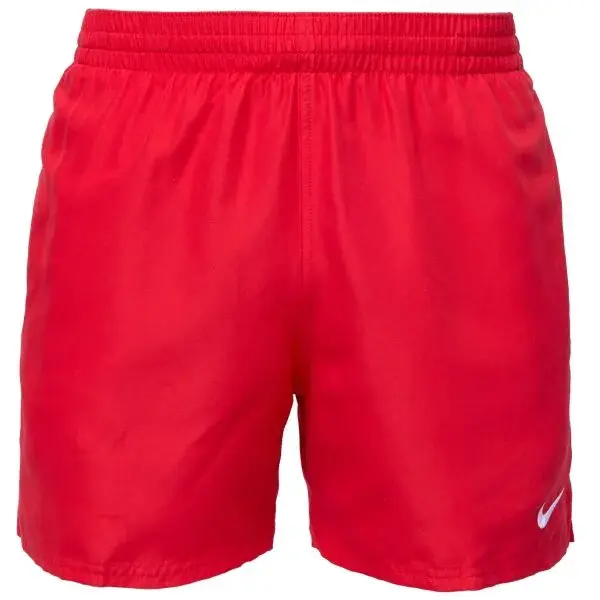 Nike ESSENTIAL LAP 5 Pánske plavecké šortky, červená, veľkosť