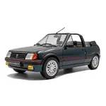 1:18 PEUGEOT 205 CTI METALLIC GREEN 1986 - SOLIDO