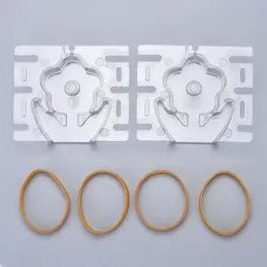 Flower Plastic Candle Molds