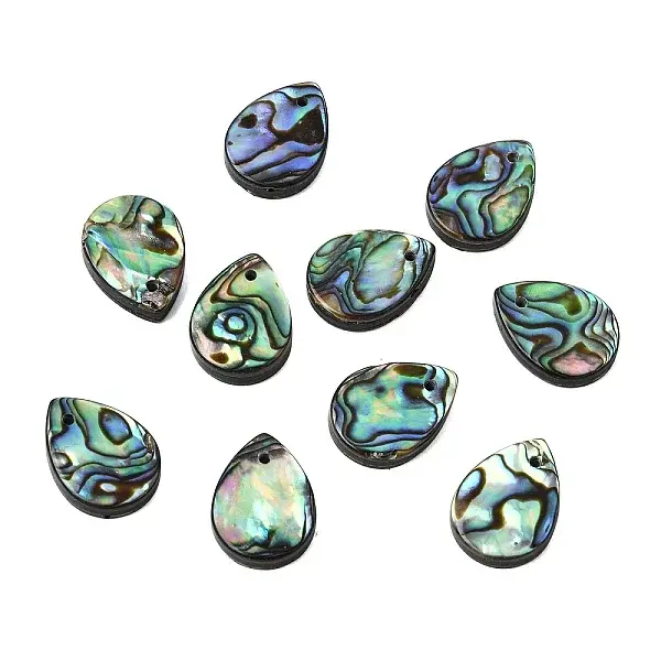 Natural Paua Shell Pendants