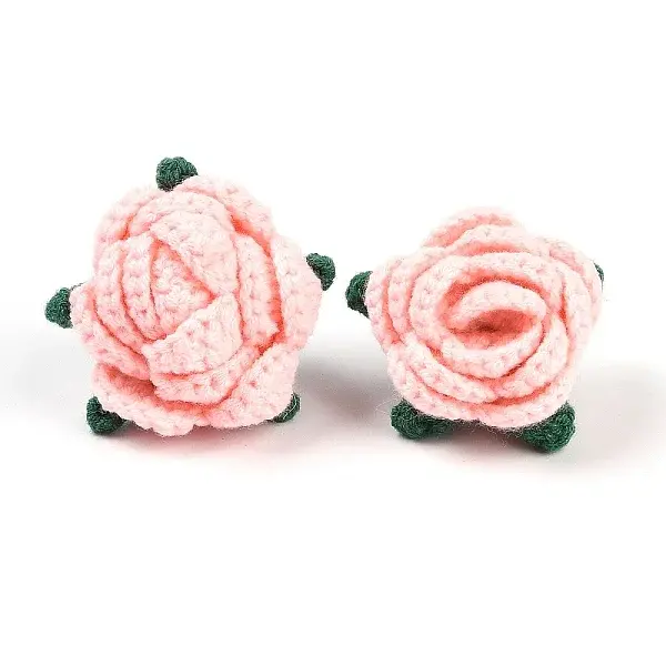 Cotton Knitting Artificial Flower